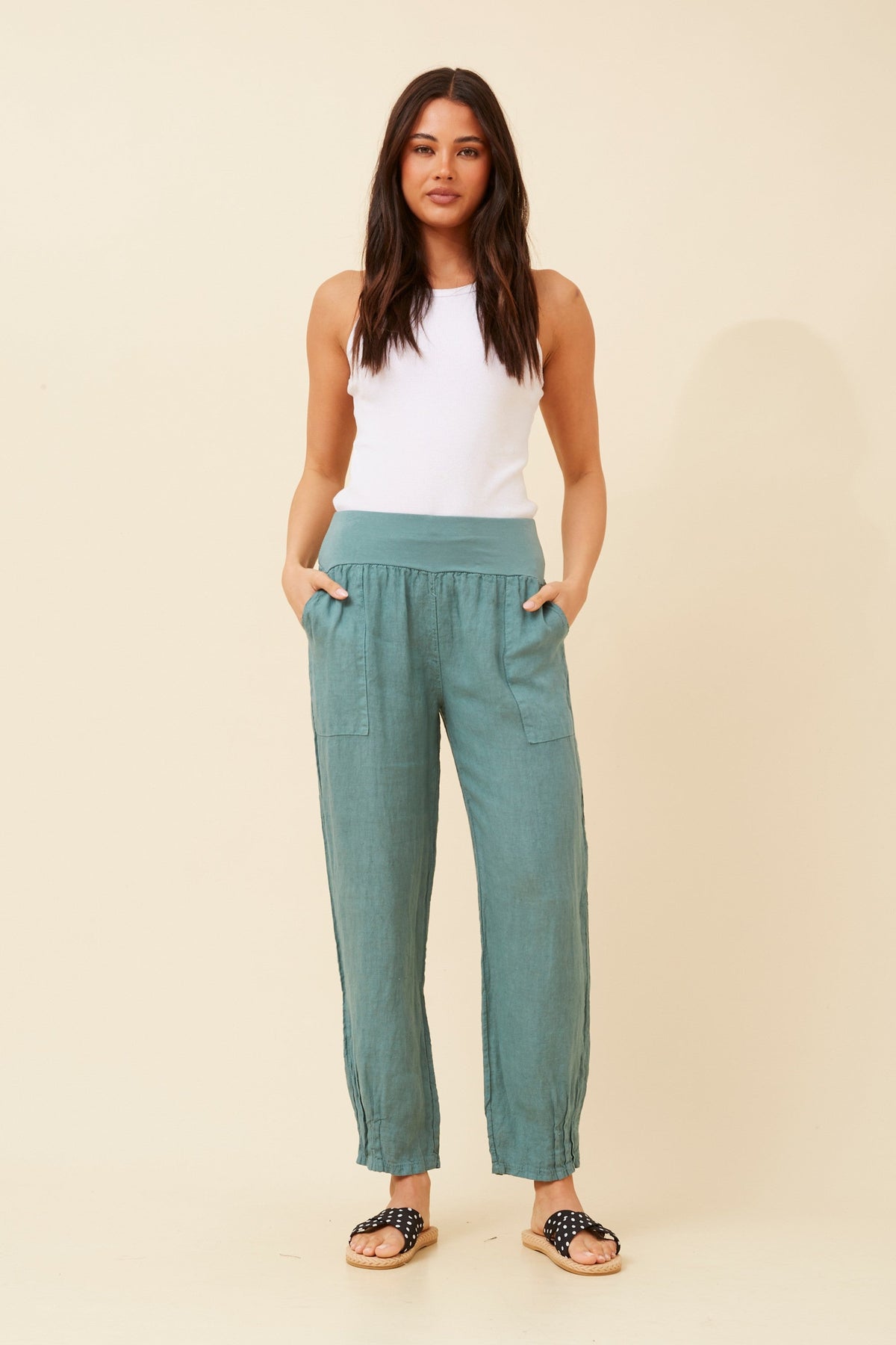 Amalfi Linen Pant